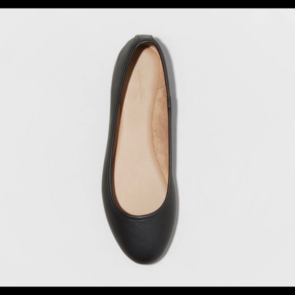 Universal thread Everly flats memory foam slip on black shoe 5W new with tags - Picture 8 of 14